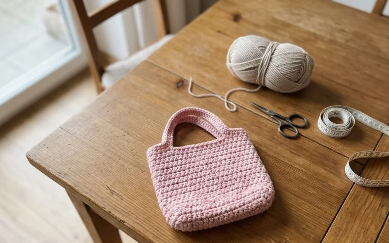 Häkelanleitung für eine Tasche – Kostenlos mit Video