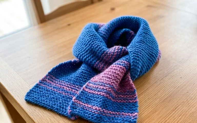 Kinderschal stricken: Einfache Anleitung für Anfänger