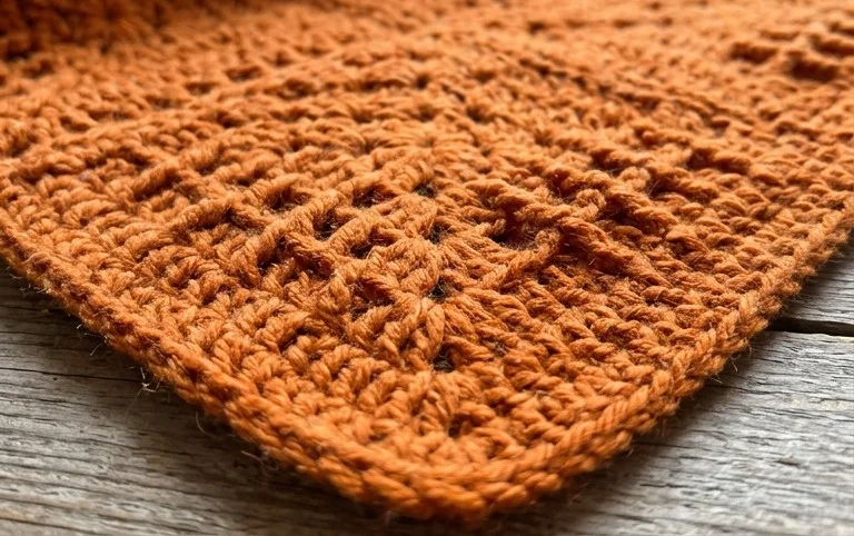 Pumpkin Spice Blanket Crochet Pattern - Beautiful Dawn Designs